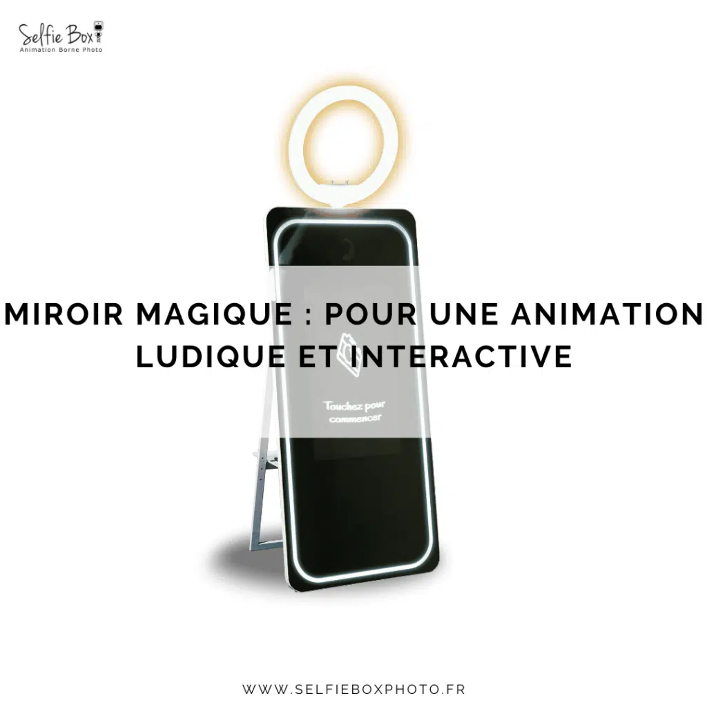 Miroir Magique : Pour une Animation Ludique et Interactive