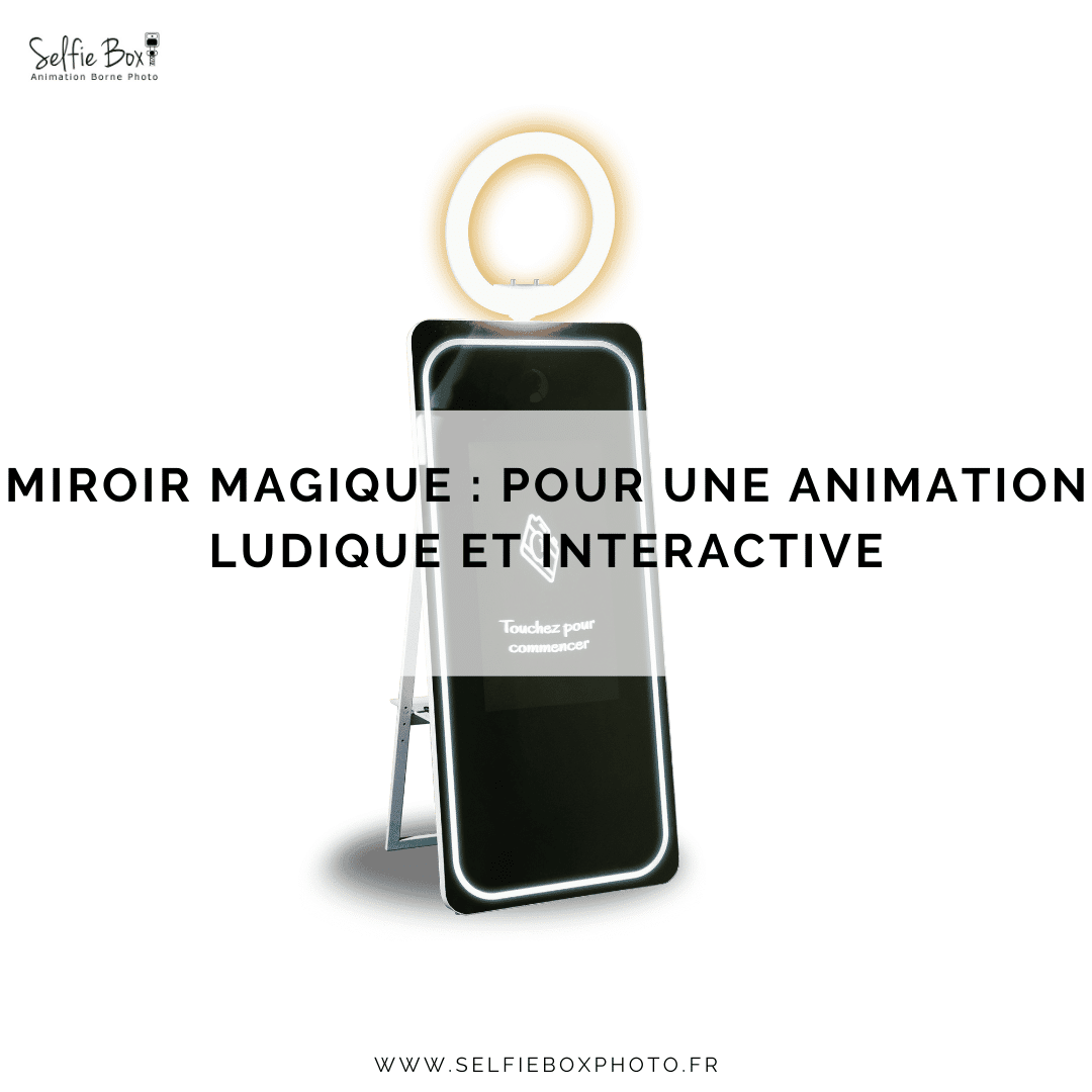Miroir Magique : Pour une Animation Ludique et Interactive