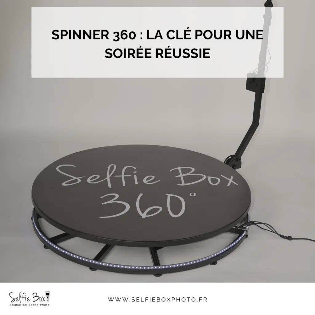 Spinner 360 : La clé pour une soirée réussie