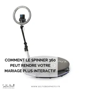Comment le Spinner 360 peut rendre votre mariage plus interactif ?