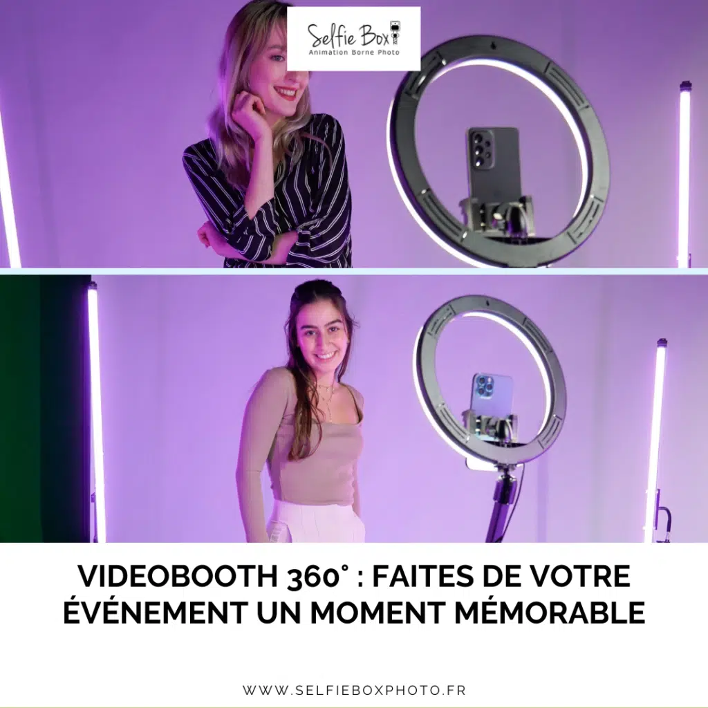 Videobooth 360° : Faites de votre événement un moment mémorable