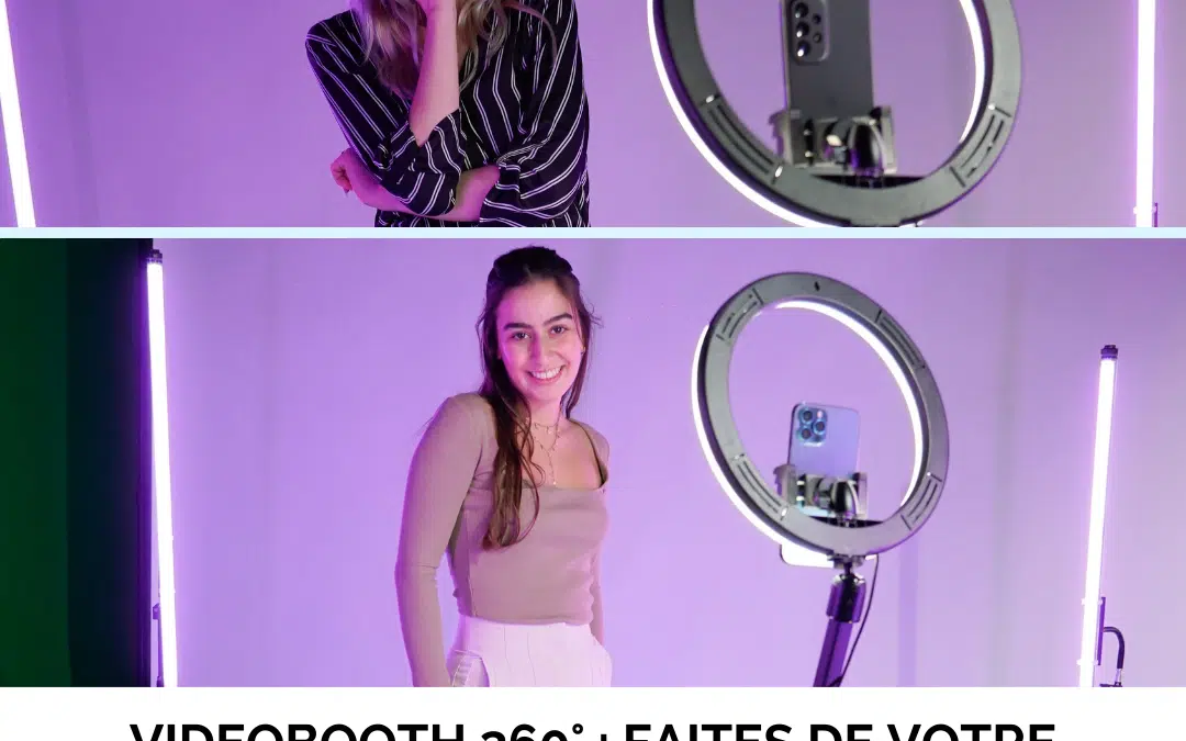 Videobooth 360° : Faites de votre événement un moment mémorable