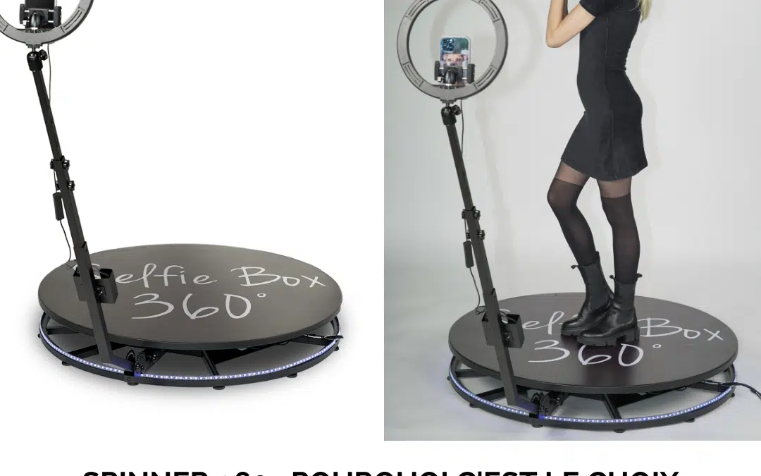 Spinner 360 : Pourquoi c’est le choix parfait pour votre événement ?